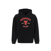 Versace Black Cotton Sweatshirt