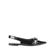 Givenchy Black Calfskin Ballet Flats
