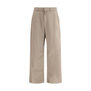 Balenciaga Beige Cotton Casual Pants
