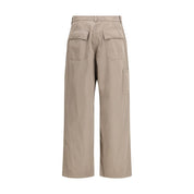 Balenciaga Beige Cotton Casual Pants