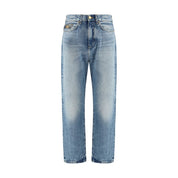 Versace Blue Cotton Jeans Denim