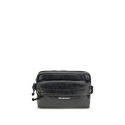 Balenciaga Black Lamb Ovis Aries Aries Shoulder Bag
