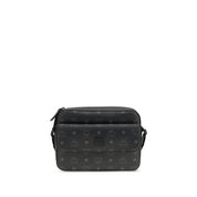 MCM Black Fabric Shoulder Bag