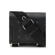 MCM Black Fabric Shoulder Bag