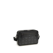 MCM Black Polyethylene Shoulder Bag
