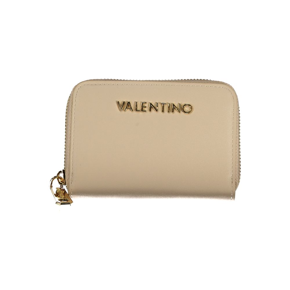 Mario Valentino Beige Polyurethane Women Wallet
