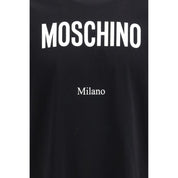 Moschino Black Cotton T-Shirt