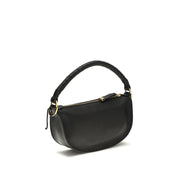Chloé Black Calf Leather Bos Taurus Shoulder Bag