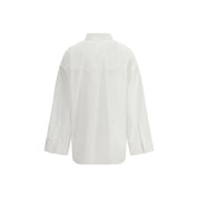 Balenciaga White Cotton Dress Shirt