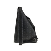 MCM Black Fabric Shoulder Bag