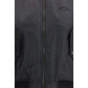 Balenciaga Black Polyamide Bomber