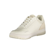Tommy Hilfiger White Polyurethane Men's Sneaker