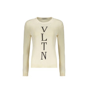Valentino Beige Cotton Sweater