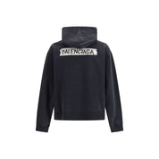 Balenciaga Black Cotton Sweatshirt