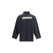 Balenciaga Black Cotton Sweatshirt