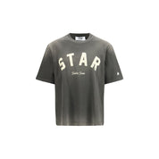 Golden Goose Gray Cotton T-Shirt