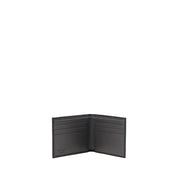 Ferragamo Black Calf Leather Bos Taurus Wallet