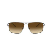 Versace Gray Metal Sunglasses
