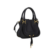 Chloé Black Calf Leather Bos Taurus Shoulder Bag