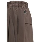 Moncler x Rick Owens Brown Polyester Bermuda Shorts