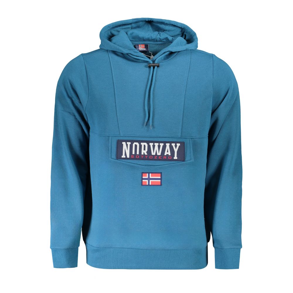 Norway 1963 Blu Cotton Men Sweatshirt