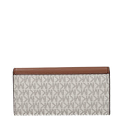 Michael Kors Beige Fabric Wallet