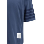 Thom Browne Blue Cotton Sportswear