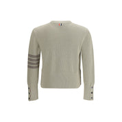 Thom Browne Beige Cotton Sweatshirt