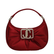 Jimmy Choo Red Satin Handbag