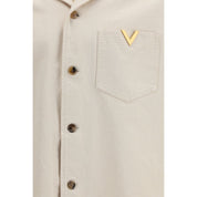 Valentino Beige Denim Shirt