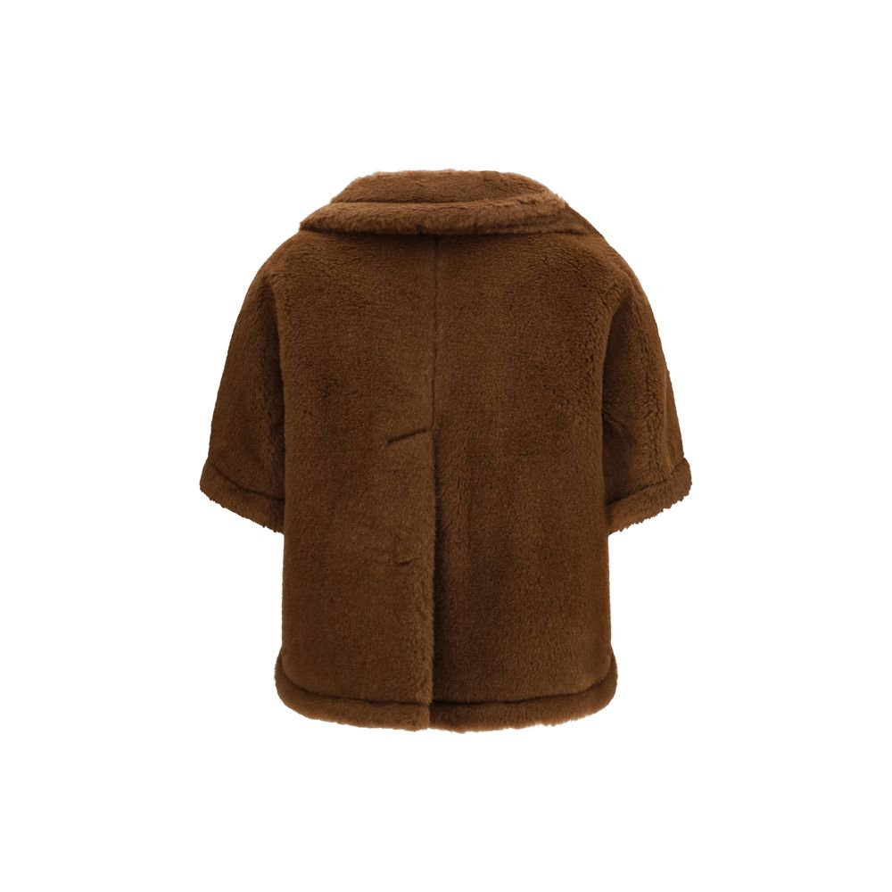 Max Mara Brown Alpaca Vicugna Pacos Coat