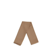 Max Mara Beige Silk Scarf