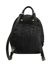 Dolce & Gabbana VULCANO Black Nylon #DGFAMILY Embellished Backpack Bag