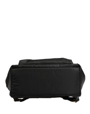 Dolce & Gabbana VULCANO Black Nylon #DGFAMILY Embellished Backpack Bag