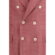 Brunello Cucinelli Multicolor Fleece Wool Jackets And Coat
