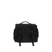 Maison Margiela Black Calf Leather Bos Taurus Shoulder Bag