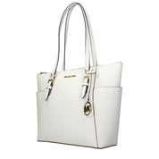 Michael Kors White Leather Shoulder Bag