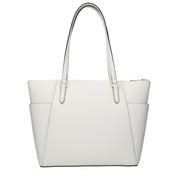 Michael Kors White Leather Shoulder Bag