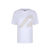 Autry White Cotton T-Shirt