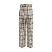 Burberry Beige Viscose Casual Pants