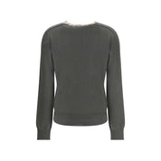 Burberry Bicolor Cotton Sweatshirt
