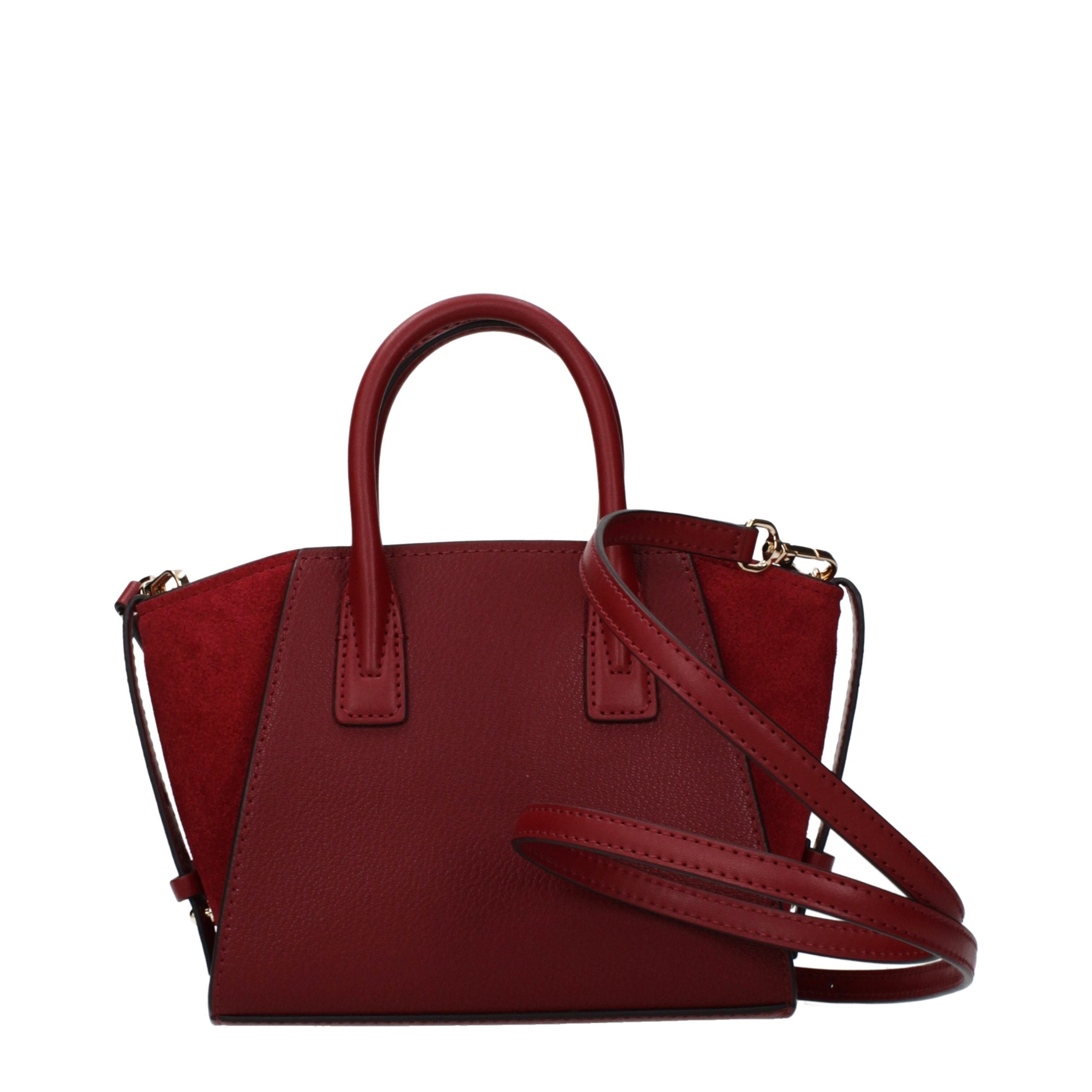Michael Kors Red Leather Handbag