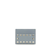 Valentino Garavani Blue Calf Leather Bos Taurus Wallet