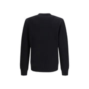 Fendi Black Fleece Wool Sweatshirt