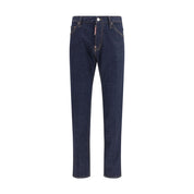 Dsquared² Blue Cotton Jeans Denim