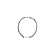 MM6 Silver Metal Necklace