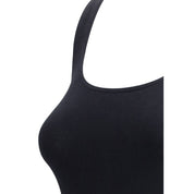 Wolford Black Cotton Bodysuit