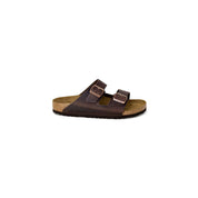 Birkenstock Brown Leather Slippers