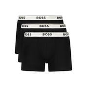 Hugo Boss Black Cotton Men Boxer