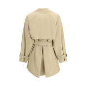 Max Mara Beige Cotton Trench Coat